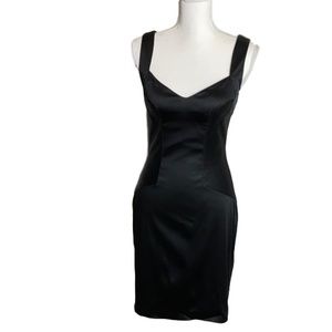 EUC Aidan Mattox Black Dress size 6
